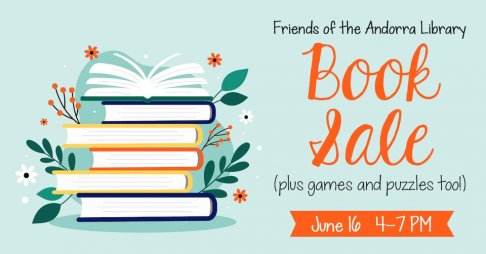 Friends of Andorra Library Book Sale