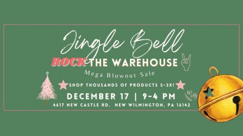 Willow and Grace Rock the Warehouse Sale