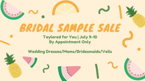 Taylored for You Bridal Boutique Sample Sale
