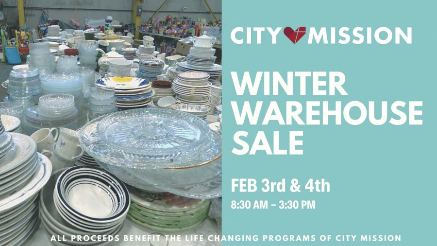 City Mission Winter Warehouse Sale