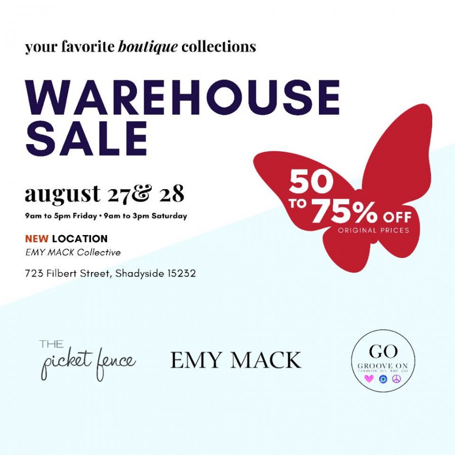 The Picket Fence Boutique Warehouse Sale