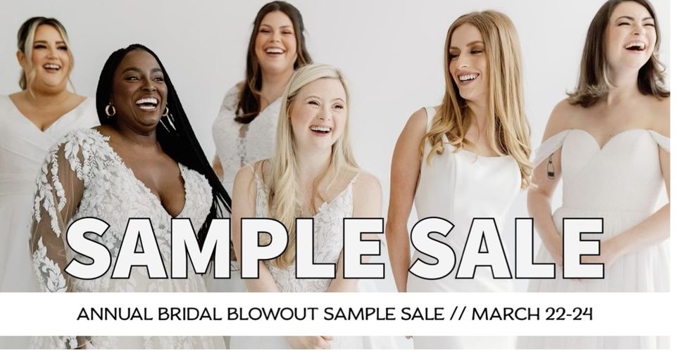 Ellie's Bridal Boutique Annual Bridal Blowout Sale