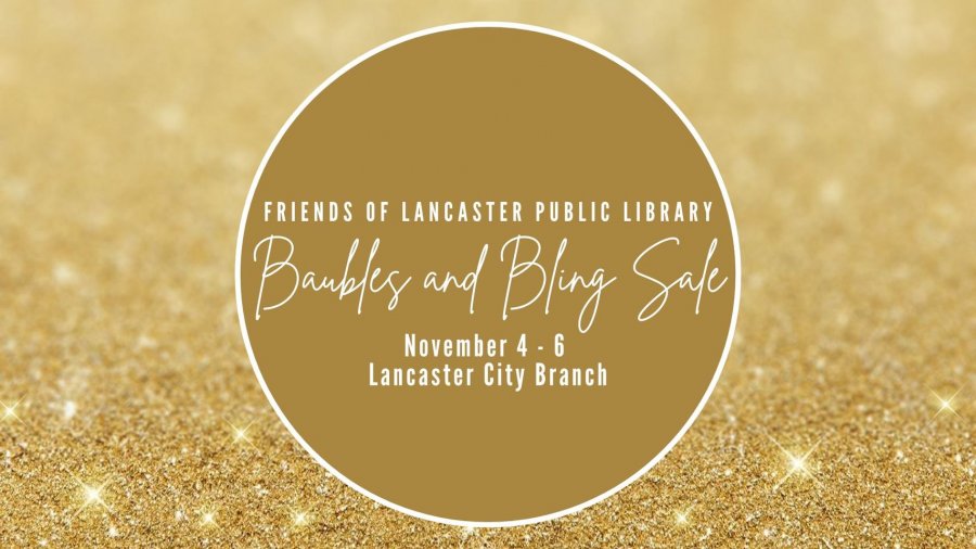Lancaster Public Library Baubles and Bling Sale
