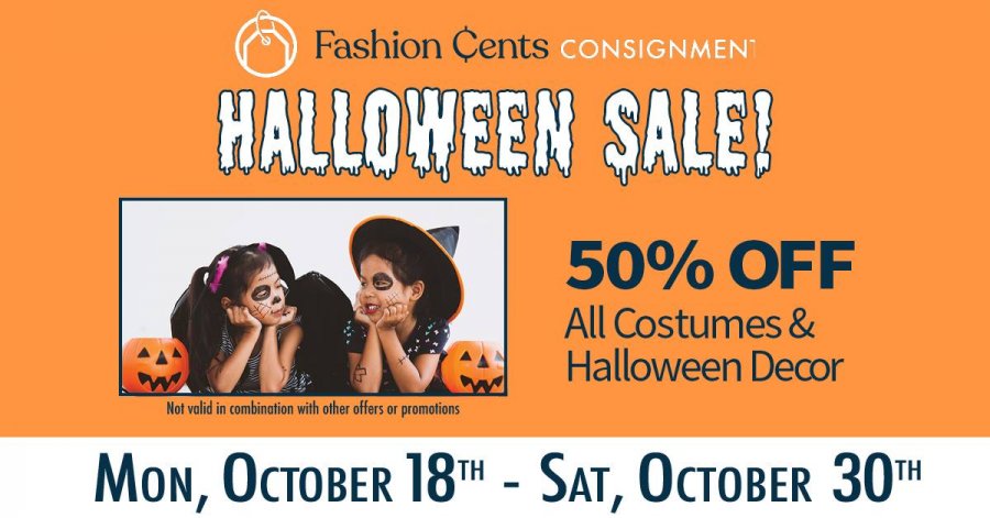Fashion Cents Ephrata Halloween Blowout Sale