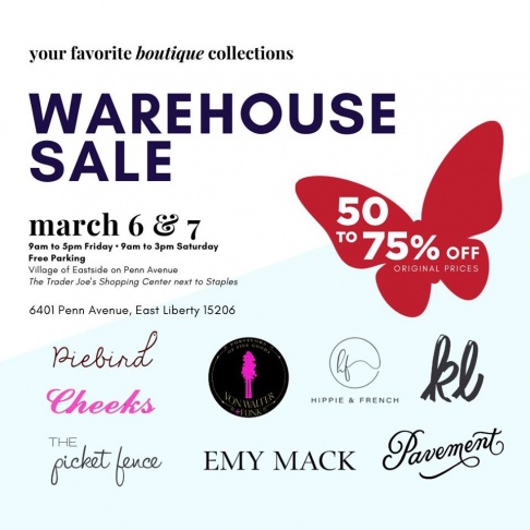 The Picket Fence Boutique Collections Warehouse Sale