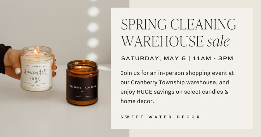 Sweet Water Decor Spring Cleaning Warehouse Sale