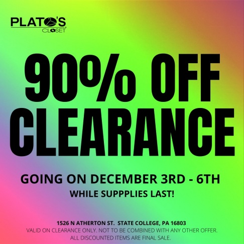 Plato's Closet Clearance Sale