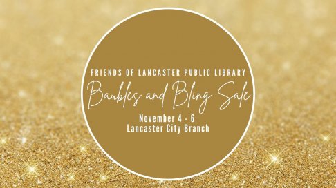 Lancaster Public Library Baubles and Bling Sale