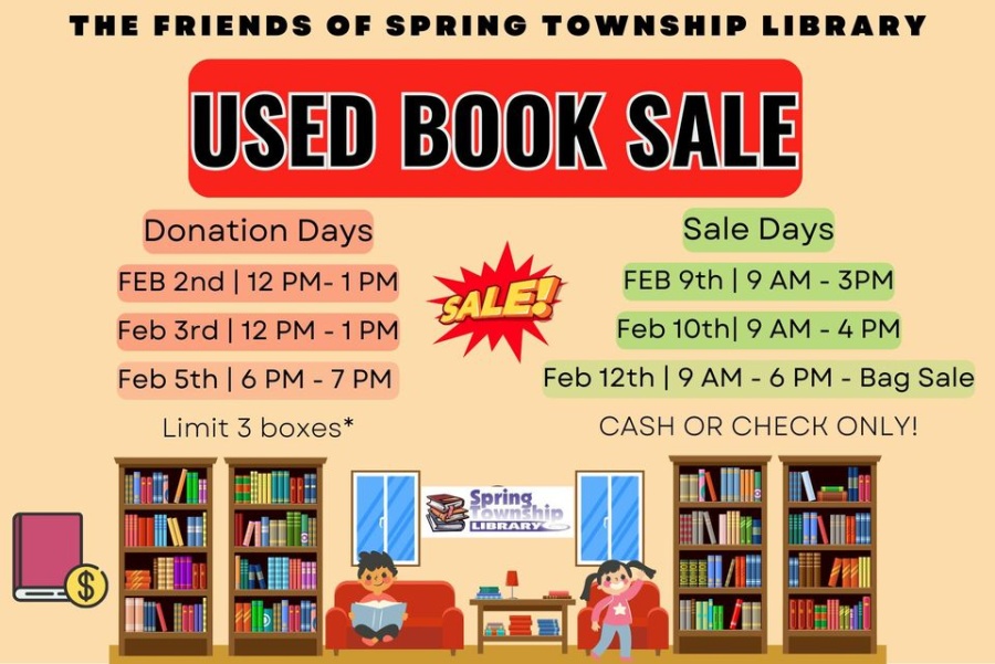 Friends of The Spring Township Library Book Sale