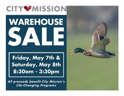 City Mission Spring Warehouse Sale