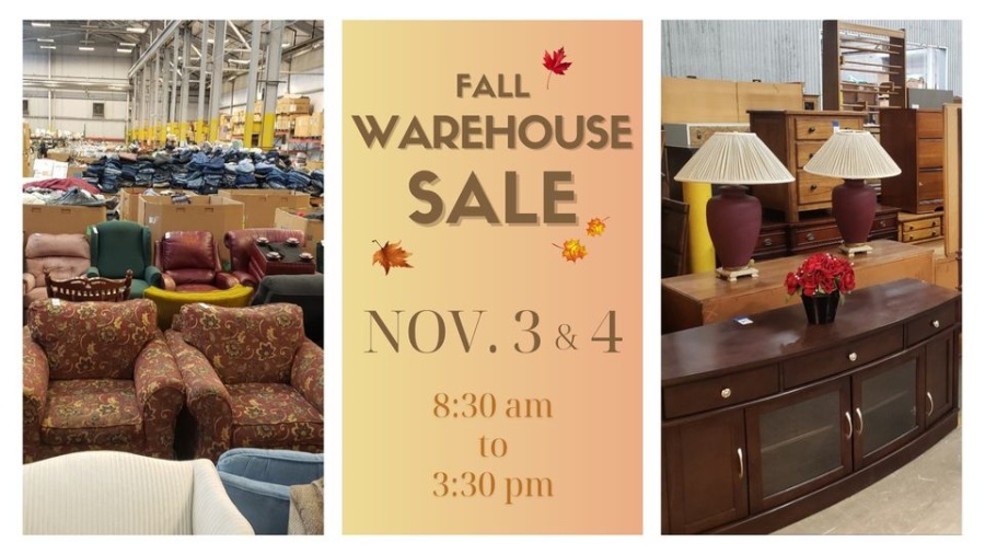 City Mission Fall Warehouse Sale