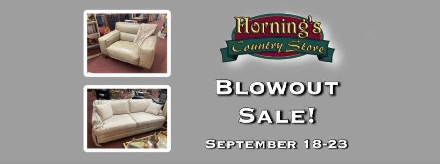 Hornings Country Store Blowout Sale