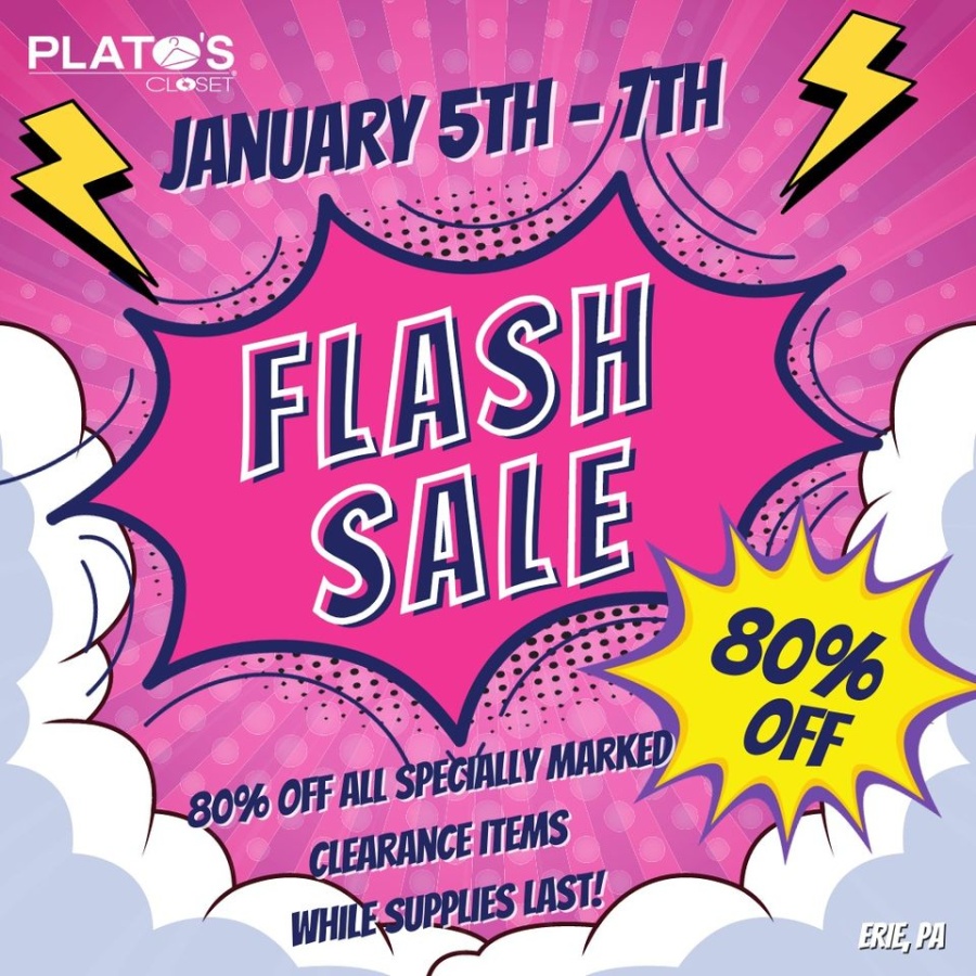 Plato's Closet Clearance Flash Sale - Erie, PA