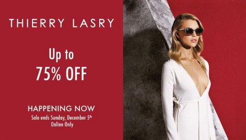 THIERRY LASRY ONLINE SAMPLE SALE