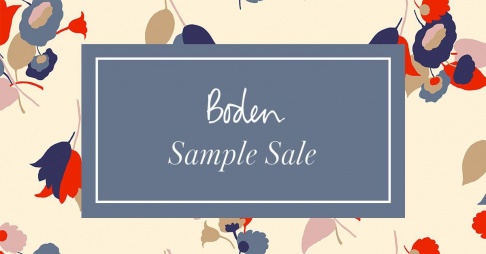 Boden's Pittsburgh Sample Sale - 2